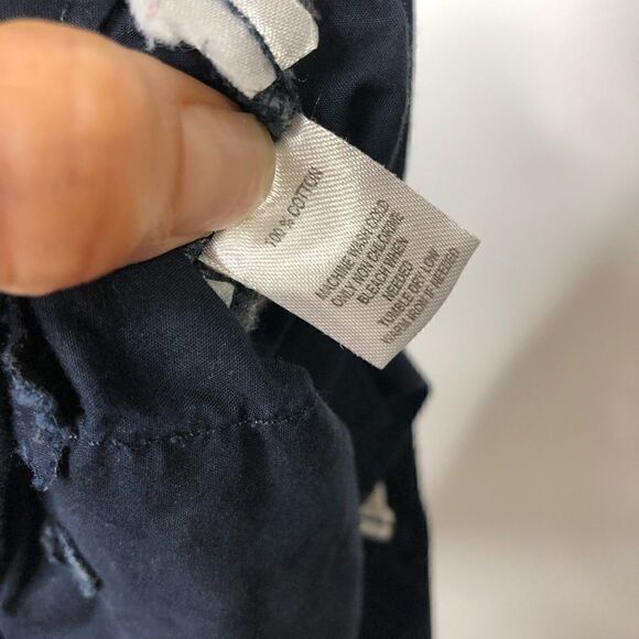 LOFT light Gray navy blue shorts cotton bundle - Picture 9 of 9